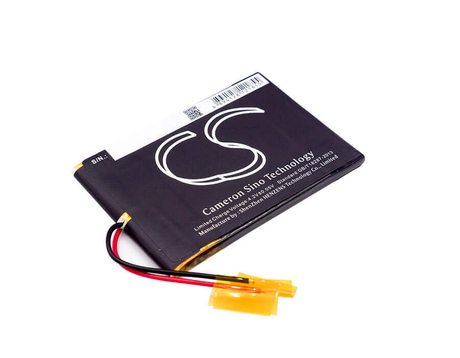 3.7V, Li-Polymer, 1300mAh, Media Player battery fits Cowon, P140409301, M2, M2 16g, 4.81Wh Media Player Cameron Sino Technology Limited