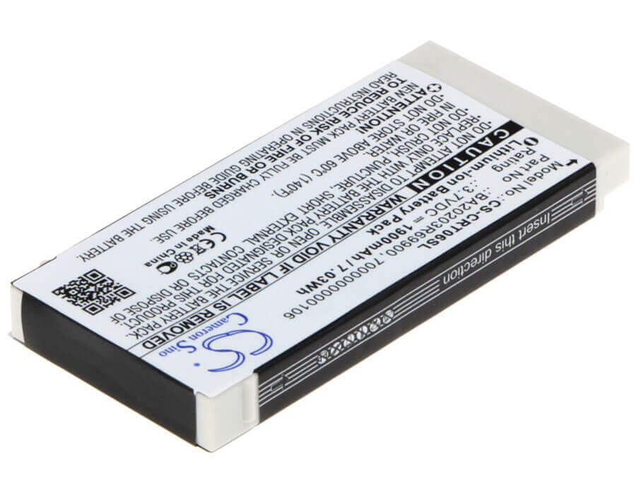 Battery For Creative Nomad Jukebox 3 3.7v, 1900mah - 7.03wh Batteries for Electronics Cameron Sino Technology Limited (Suspended)