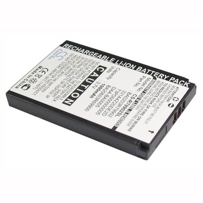3.7V, Li-ion, 1000mAh, Media Player battery fits Creative, 331a4z20de2d, Jukbeox Zen Nx, Nomad, 3.7Wh Media Player Cameron Sino Technology Limited