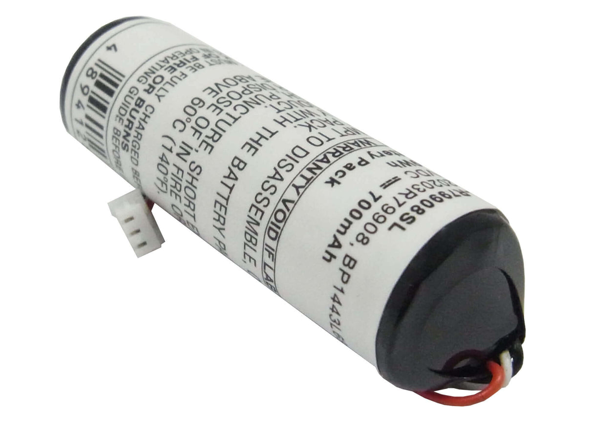 3.7V, Li-ion, 700mAh, Media Player battery fits Creative, Ba20203r79908, Zen 20gb, 2.59Wh Media Player Cameron Sino Technology Limited (Suspended)