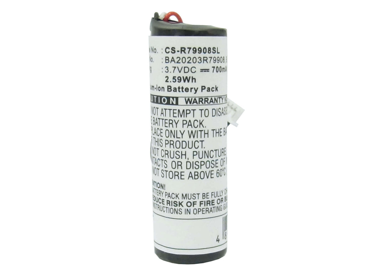 3.7V, Li-ion, 700mAh, Media Player battery fits Creative, Ba20203r79908, Zen 20gb, 2.59Wh Media Player Cameron Sino Technology Limited (Suspended)