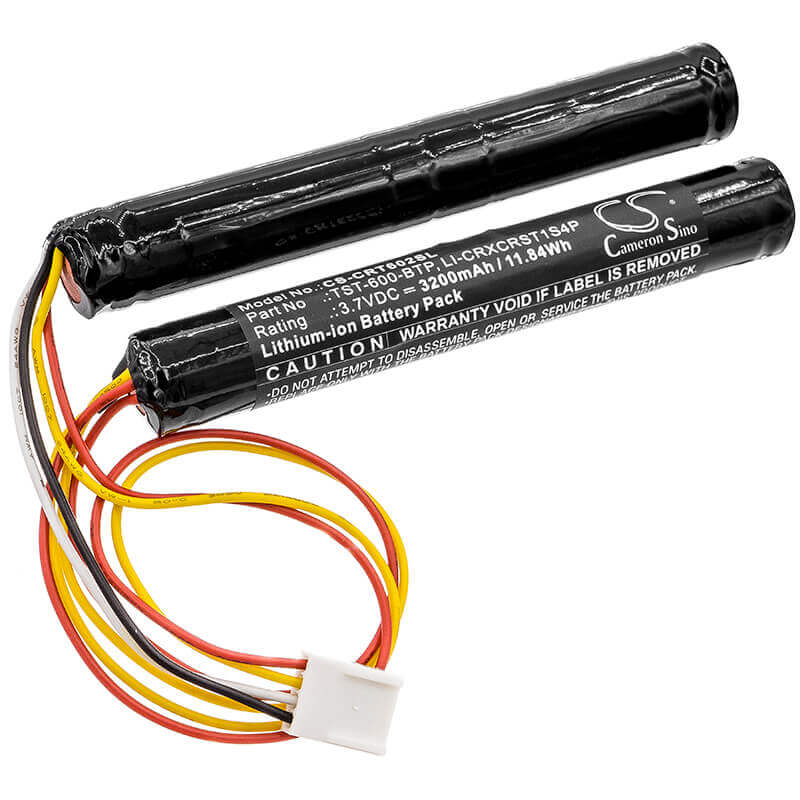3.7V, Li-ion, 3200mAh, Remote Control battery fits Crestron, Tst-600, Tst-600 Touchpanels, Tst-602, 11.84Wh Remote Control Cameron Sino Technology Limited