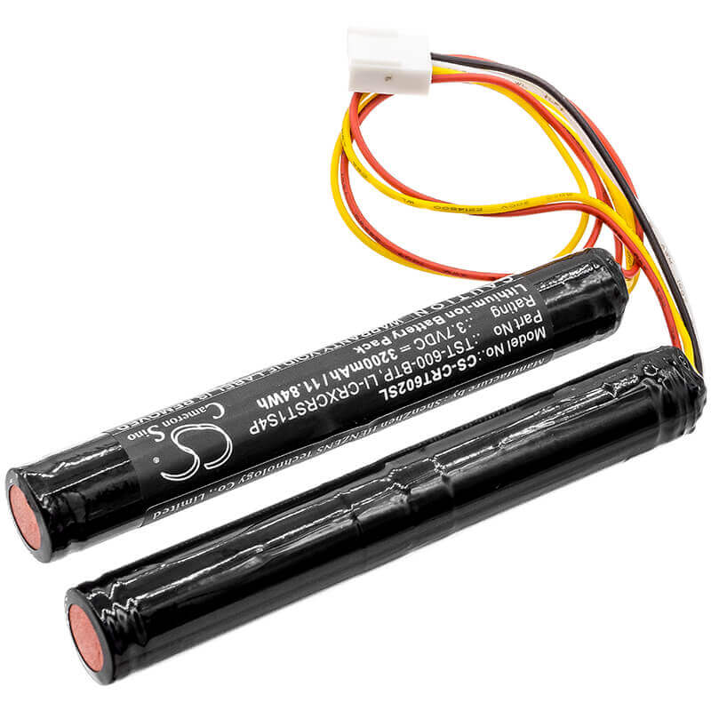3.7V, Li-ion, 3200mAh, Remote Control battery fits Crestron, Tst-600, Tst-600 Touchpanels, Tst-602, 11.84Wh Remote Control Cameron Sino Technology Limited