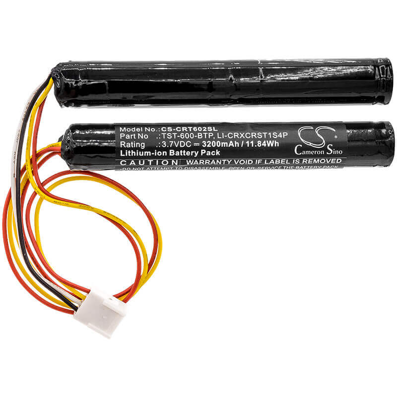 3.7V, Li-ion, 3200mAh, Remote Control battery fits Crestron, Tst-600, Tst-600 Touchpanels, Tst-602, 11.84Wh Remote Control Cameron Sino Technology Limited