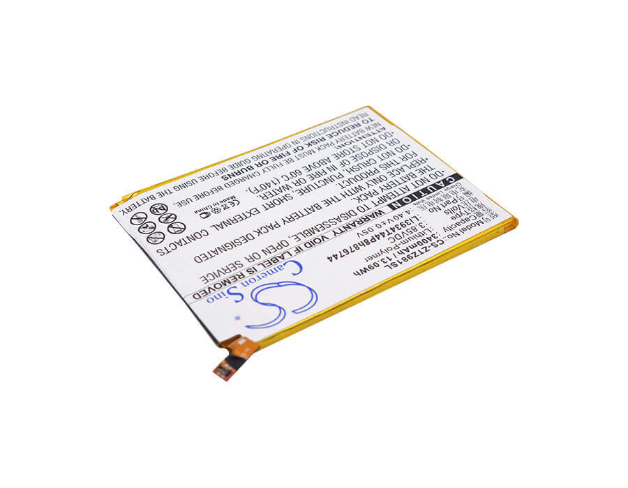 3.85V, Li-Polymer, 3400mAh, SmartPhone battery fits Metropcs, Cricket, Zte, Li3934t44p8h876744, Grand X Max 2, 13.09Wh Mobile, SmartPhone Cameron Sino Technology Limited (Smartphone)
