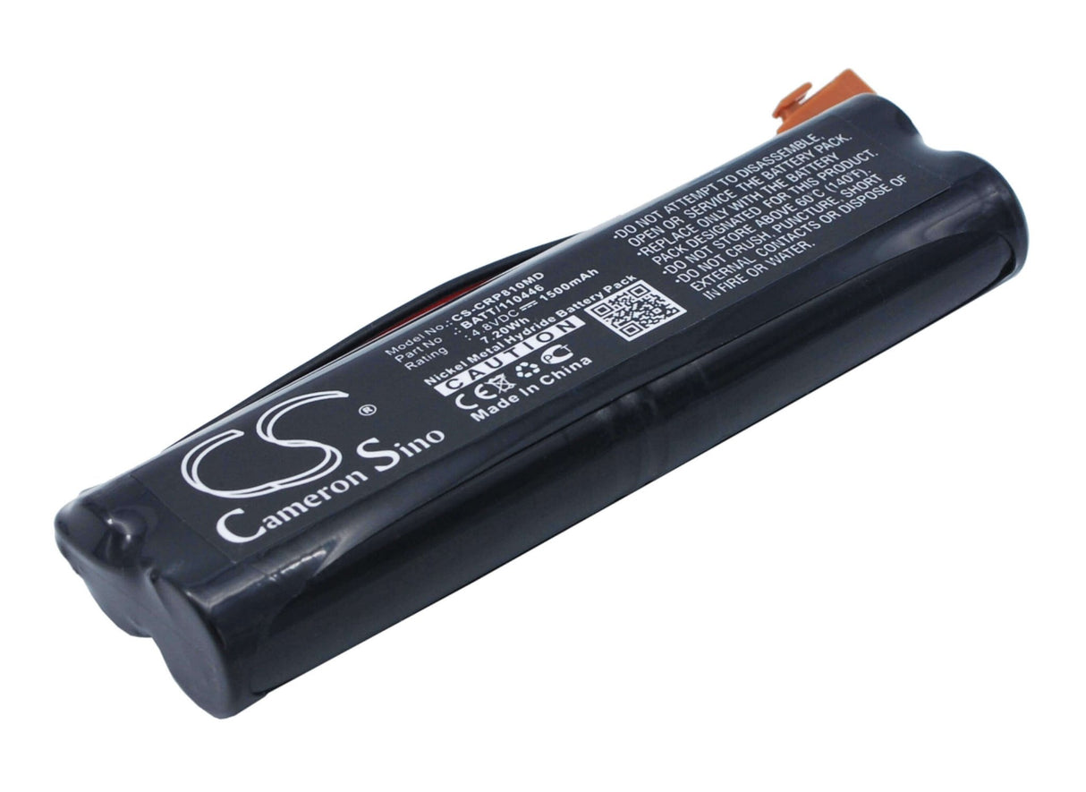 4.8V, Ni-MH, 1500mAh, Medical battery fits Criticon, 120446, Dinamap P81, Dinamap P81t, 7.20Wh Medical Cameron Sino Technology Limited (Medical)