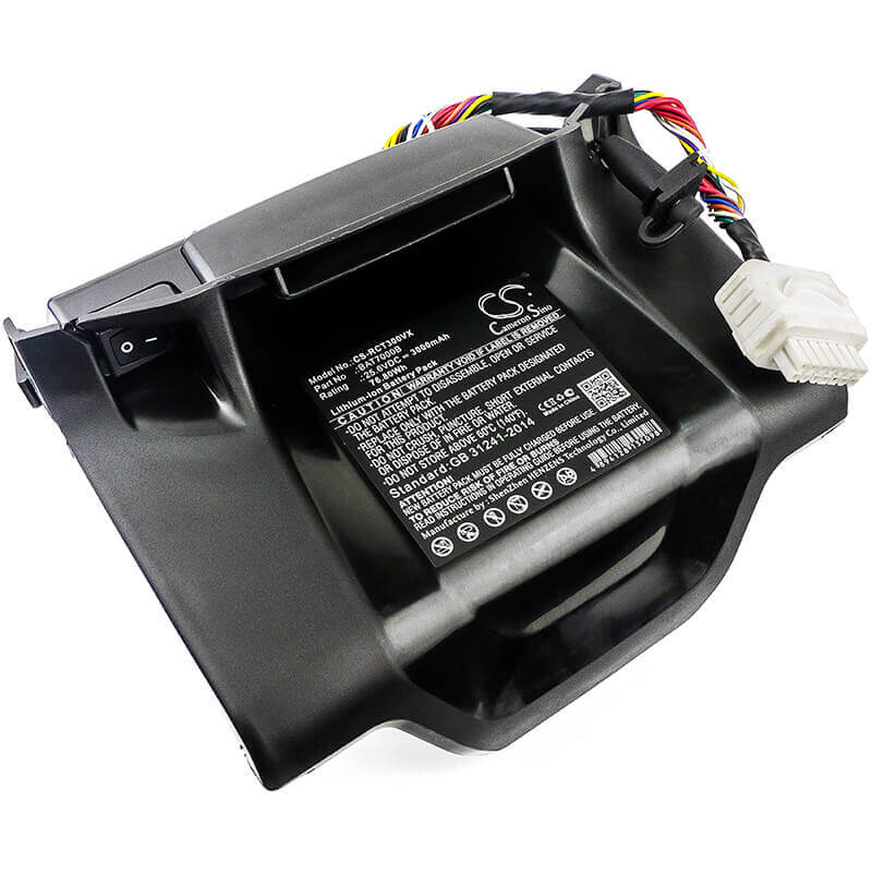 25.6V, Li-ion, 3000mAh, Lawn Mowers battery fits Cub Cadet, Robomow, Wolf Garten, Bat7000b, L.k600, 76.80Wh Lawn Mowers Cameron Sino Technology Limited