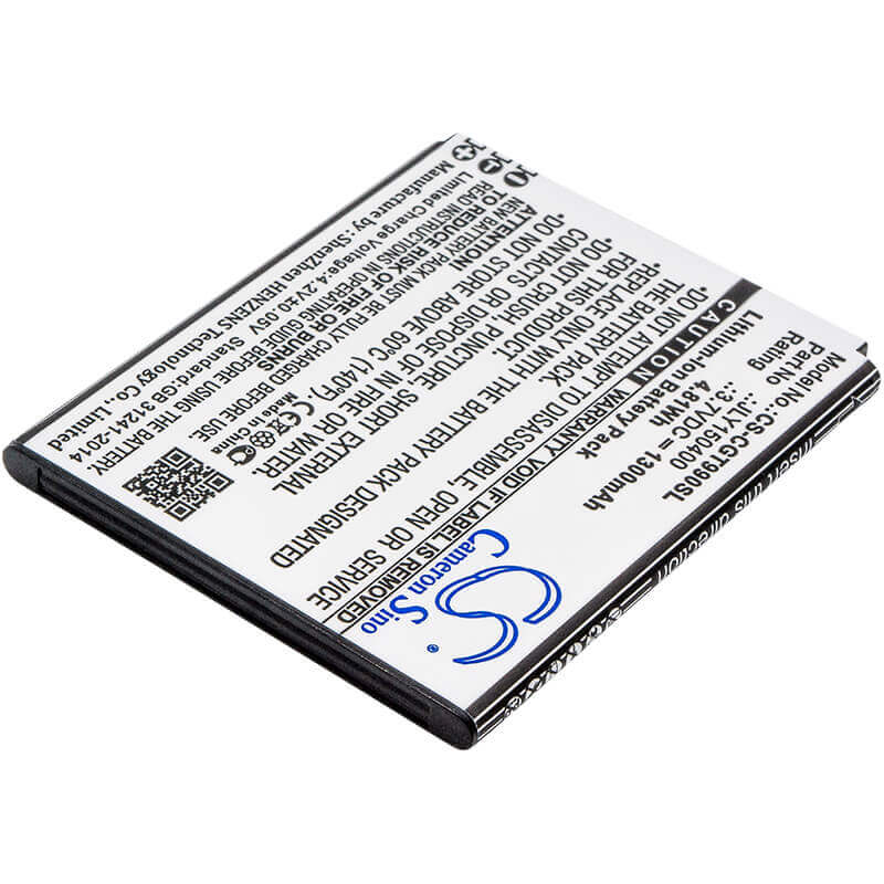 3,7V, Li-ion, 1300mAh, batterie de smartphone compatible avec Cubot, Jly150400, Gt99, P5, 4,81Wh Mobile, Smartphone Cameron Sino Technology Limited (Smartphone)