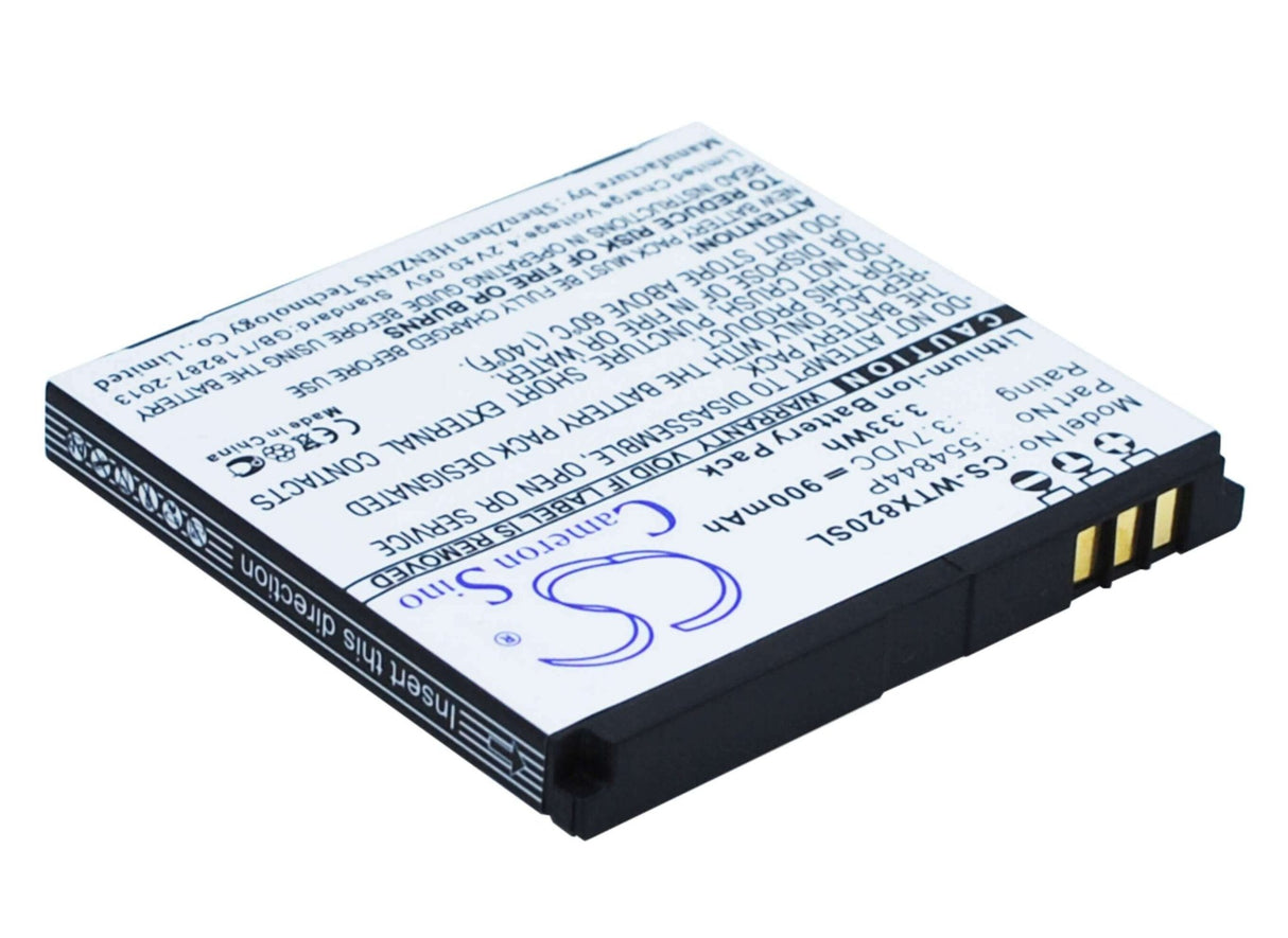3,7V, Li-ion, 800mAh, batterie GPS compatible avec Mls Destinator, Curtis, Takara, Wayteq, Gpd 430 Gps, Gpd430, 2,96Wh GPS, Navigator Cameron Sino Technology Limited