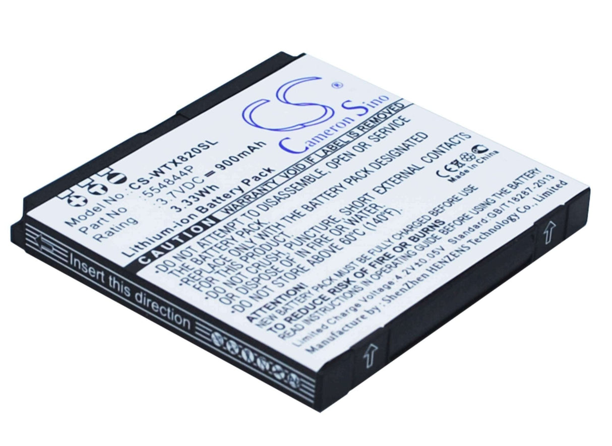 3,7V, Li-ion, 800mAh, batterie GPS compatible avec Mls Destinator, Curtis, Takara, Wayteq, Gpd 430 Gps, Gpd430, 2,96Wh GPS, Navigator Cameron Sino Technology Limited