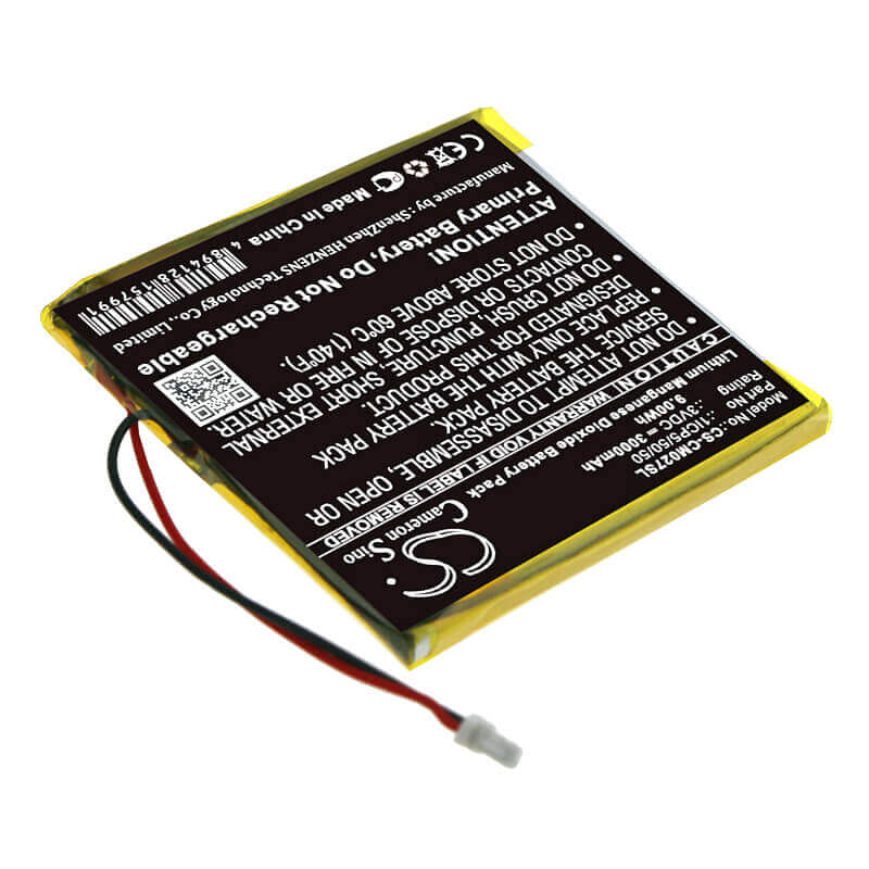 3V, Li-MnO2, 3000mAh, Pack de batteries convient au pack de batteries personnalisé, 1icp5/50/50, 9Wh Pack de batteries Cameron Sino Technology Limited