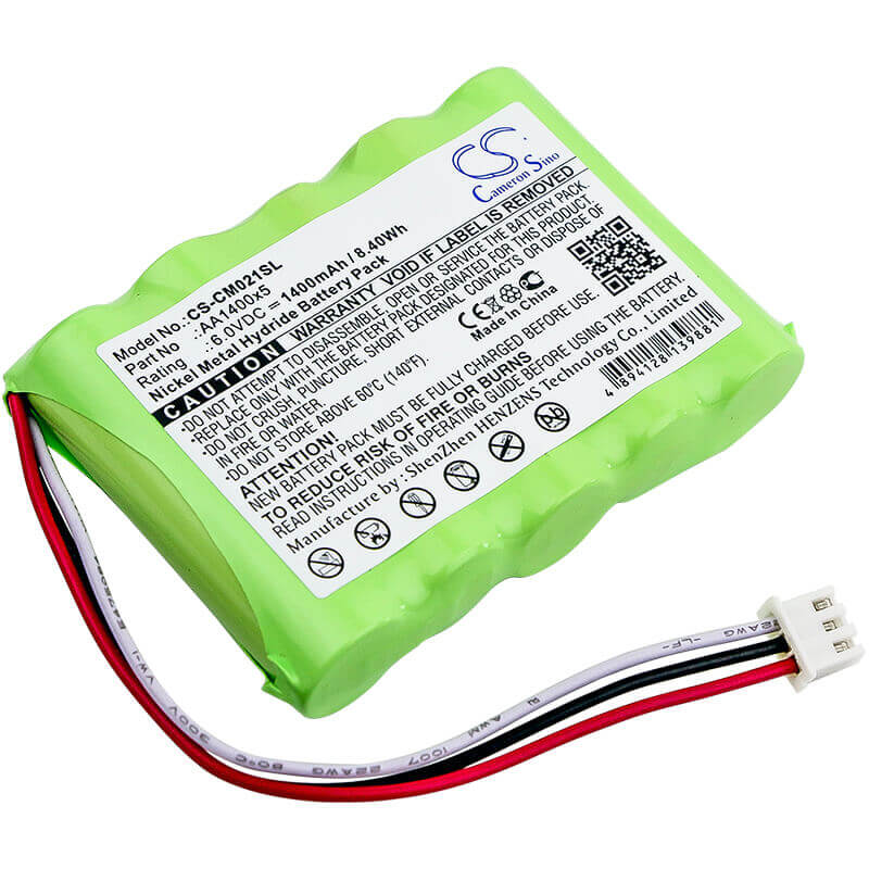 6.0V, Ni-MH, 1400mAh, Pack de batteries qui convient à Custom Battery Pack, Aa1400x5, 8.4Wh Pack de batteries Cameron Sino Technology Limited
