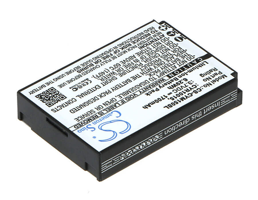 3.7V, Li-ion, 1700mAh, SmartPhone battery fits Cyrus, Myphone, Evolveo, Cyr10015, Cm15, 6.29Wh Mobile, SmartPhone Cameron Sino Technology Limited (Smartphone)