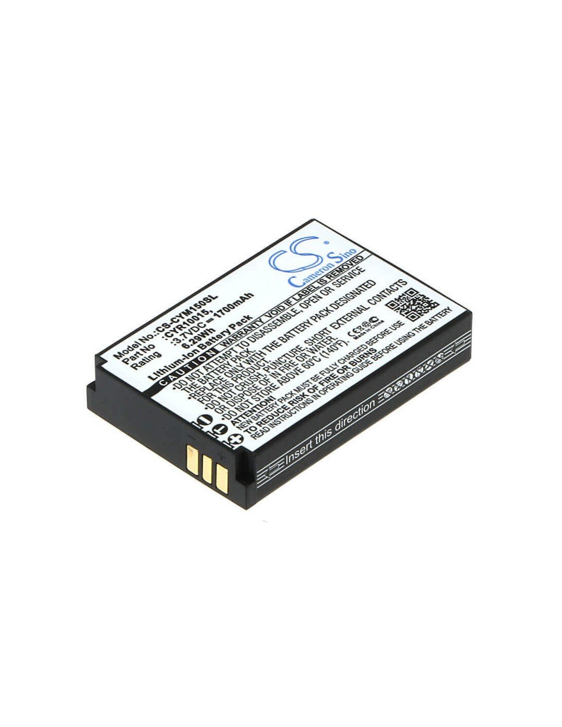 3.7V, Li-ion, 1700mAh, SmartPhone battery fits Cyrus, Myphone, Evolveo, Cyr10015, Cm15, 6.29Wh Mobile, SmartPhone Cameron Sino Technology Limited (Smartphone)