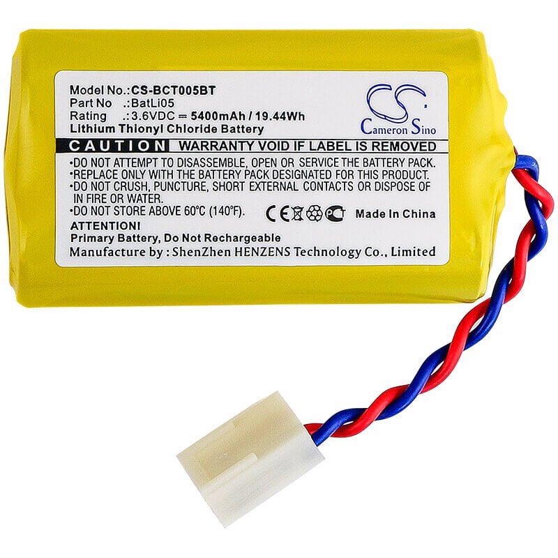 Li-SOCl2, Alarm Battery For Daitem, Balli05, Merlin Gerin, Dsf, Sit, Activ System 3.7v, 1600mah - 5.92wh Alarm System Cameron Sino Technology Limited