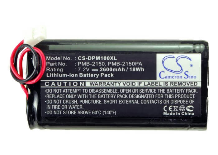 7.2V, Li-ion, 2600mAh, Remote Control battery fits Dam, Pm100-bmb, Pm100-dk, Pm100ii-bmb, 18.72Wh Remote Control Cameron Sino Technology Limited