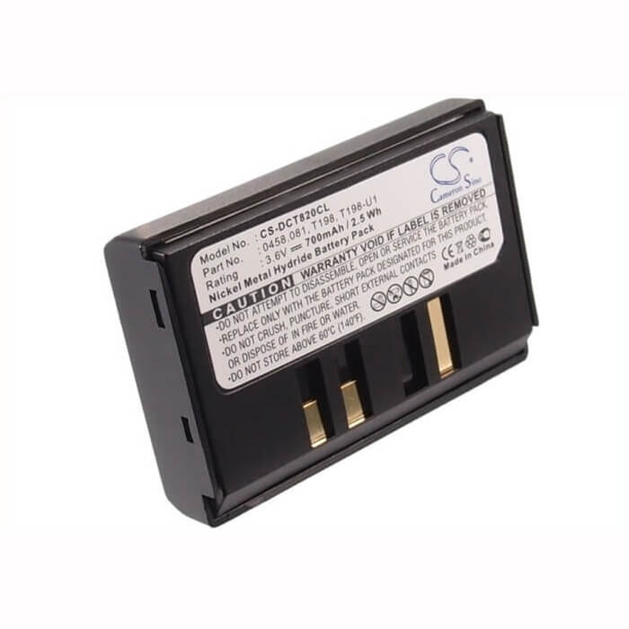 3,6V, Ni-MH, 700mAh, Batterie de téléphone sans fil compatible avec Dancall, 458.081, Dect 8200, Dect 8400, 2,52Wh Téléphone sans fil Cameron Sino Technology Limited (Téléphone sans fil)