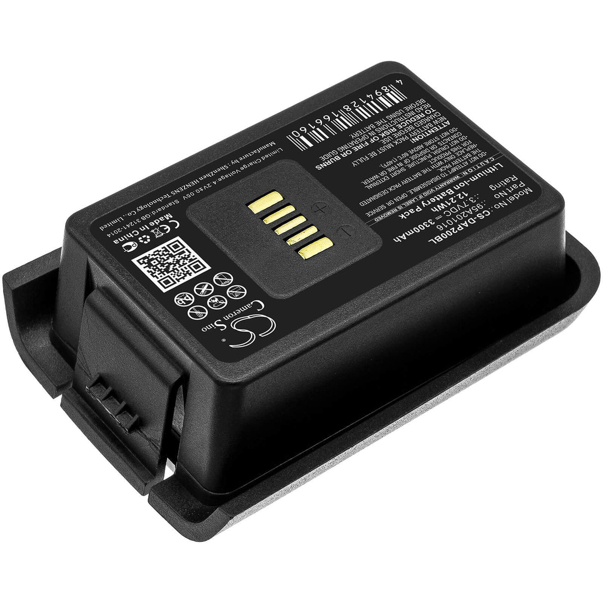 Barcode Scanner Battery For Datalogic, 950401003, P20, P20-1001 3.7v, 3300mah - 12.21wh Barcode Scanner Cameron Sino Technology Limited