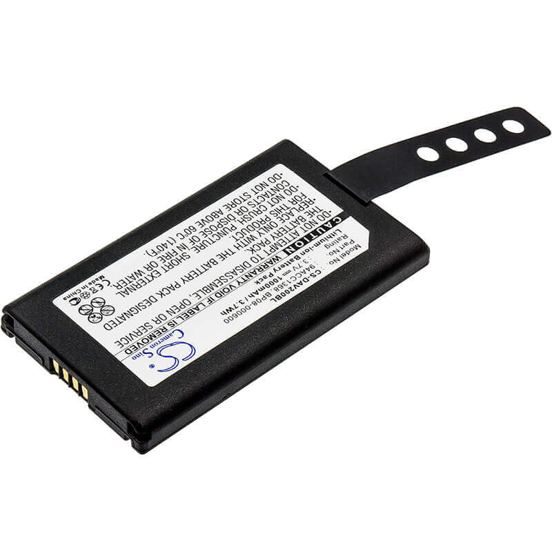 Barcode Scanner Battery For Datalogic, Cvr2, Memor X3 3.7v, 1000mah - 3.70wh Barcode Scanner Cameron Sino Technology Limited