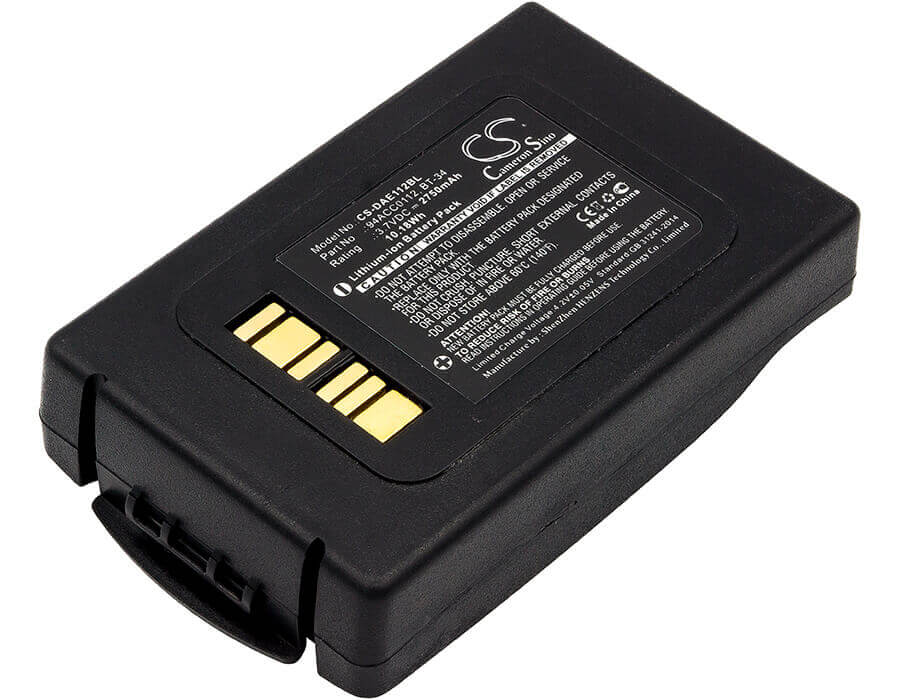 Barcode Scanner Battery For Datalogic, Elf 3.7v, 2750mah - 10.18wh Barcode Scanner Cameron Sino Technology Limited