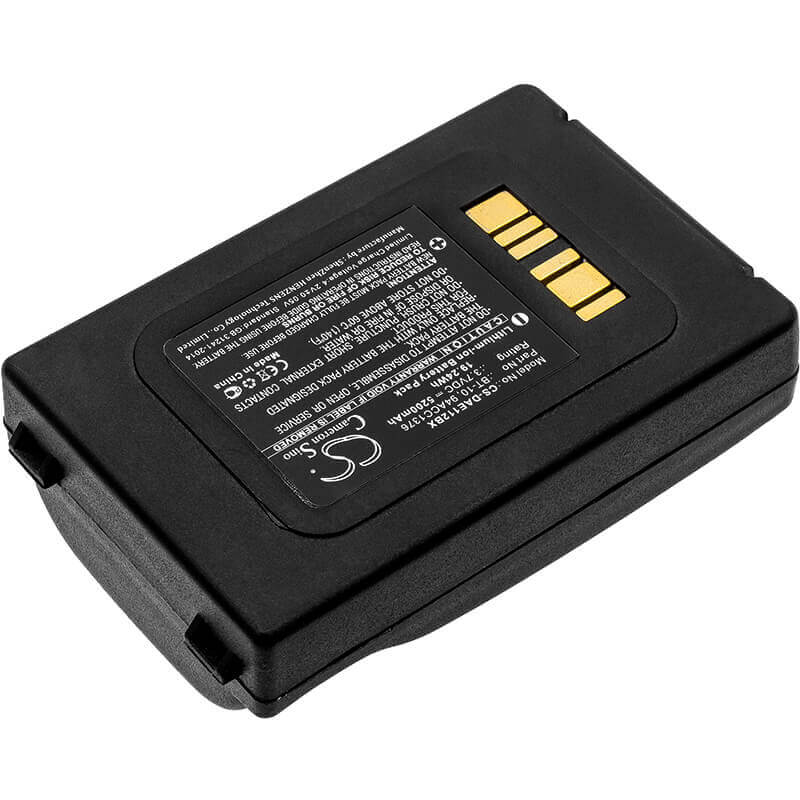 Batterie de scanner de code-barres BT-10 pour Datalogic, Elf 3.7v, 5200mah - 19.24wh Scanner de code-barres Cameron Sino Technology Limited