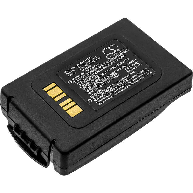 Batterie de scanner de code-barres BT-10 pour Datalogic, Elf 3.7v, 5200mah - 19.24wh Scanner de code-barres Cameron Sino Technology Limited