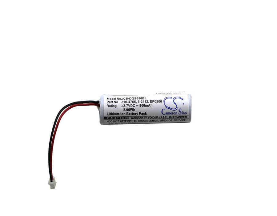 Batterie de scanner de codes-barres pour Datalogic, Qs6500bt, Qs65-2030000r, Qs65-2040032-401r 3.7v, 800mah - 2.96wh Scanner de codes-barres Cameron Sino Technology Limited