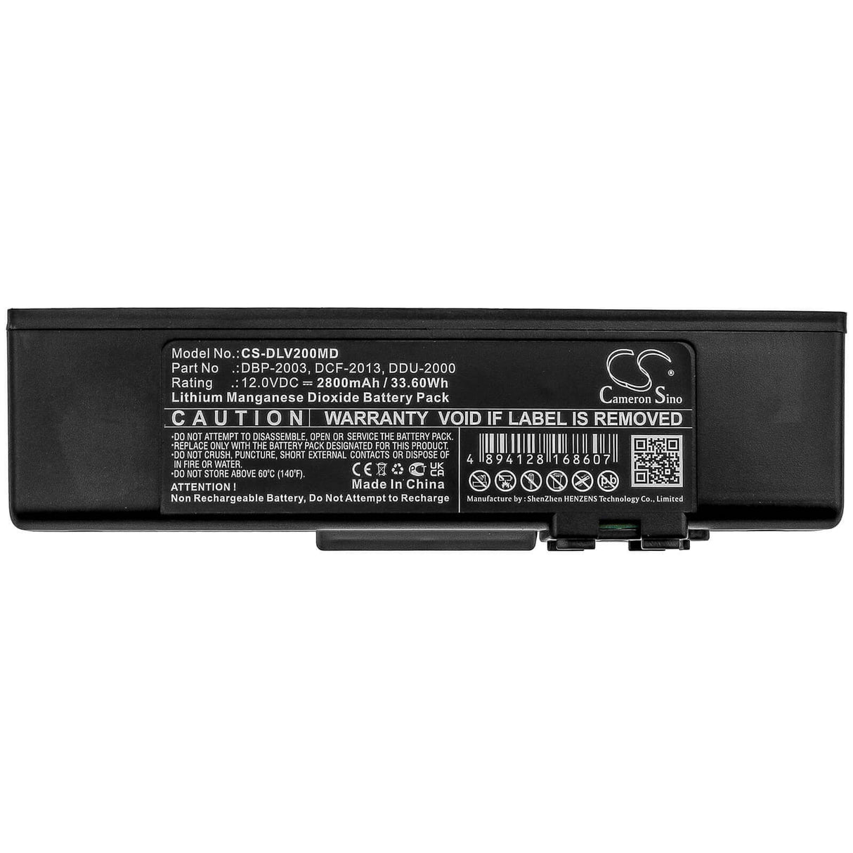 Battery For Defibtech, Lifeline Ecg, Lifeline Pro Aed, Lifeline View 12v, 2800mah - 33.60wh Batteries for Electronics Cameron Sino Technology Limited (Suspended)