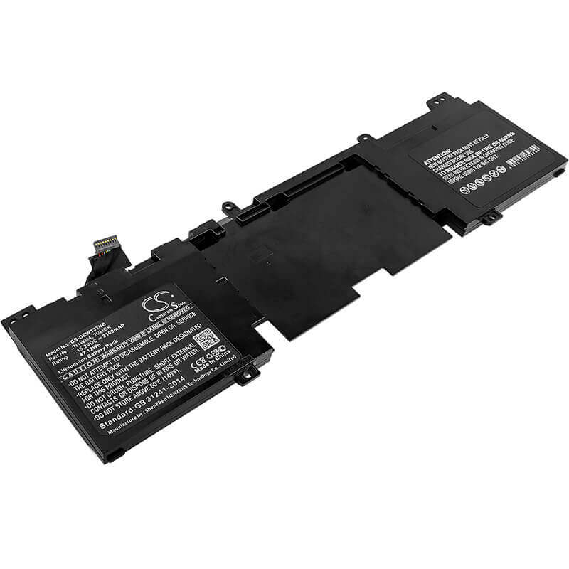 Battery For Dell, Alienware 13 R2, Alienware 13 R2 13.3", Aw13r2-1678slv 15.2v, 3100mah - 47.12wh Notebook, Laptop Cameron Sino Technology Limited