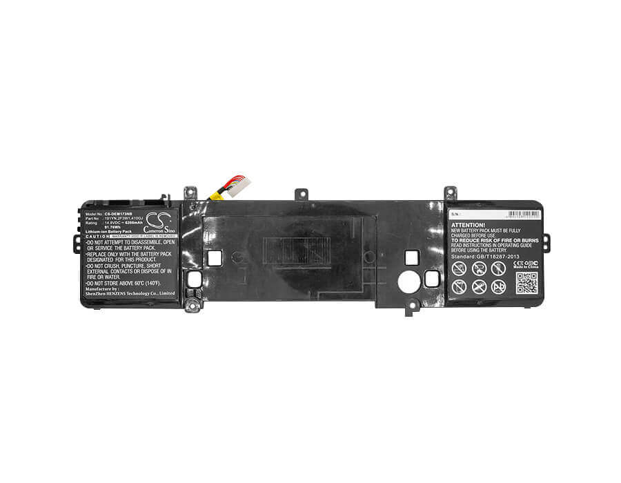 Notebook Battery For Dell, Alienware 15, Alienware 15 R1, Alienware 15 R2 14.8v, 6200mah - 91.76wh Notebook, Laptop Cameron Sino Technology Limited