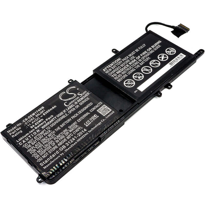 Notebook Battery For Dell, Alienware 15 R3, Alienware 17 R4, Alw17c-d17 11.4v, 8300mah - 94.62wh Notebook, Laptop Cameron Sino Technology Limited