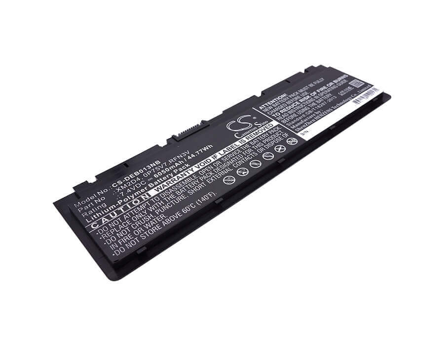 Battery For Dell, Blanco 2013 7.4v, 6050mah - 44.77wh Notebook, Laptop Cameron Sino Technology Limited