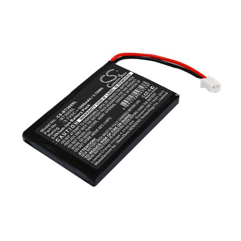 3,7V, Li-ion, 1000mAh, batterie GPS compatible avec Dell, Globalstar, Hp, Bt Gps Bt-309, 3,7Wh GPS, Navigateur Cameron Sino Technology Limited