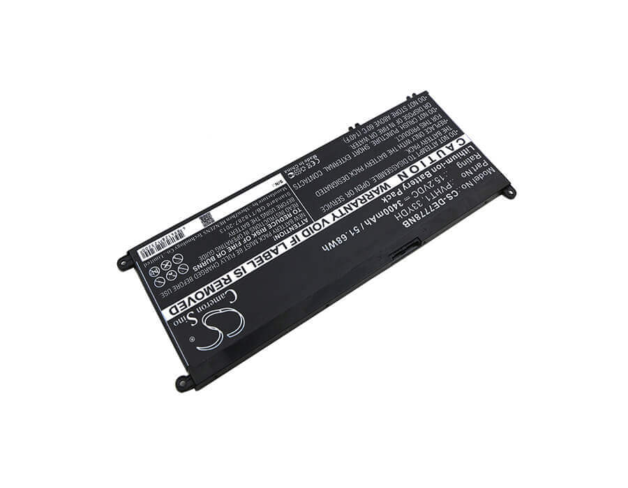 Battery For Dell, Dncwscb6106b, I7778-0026gry, Inspiron 17 7000 15.2v, 3400mah - 51.68wh Notebook, Laptop Cameron Sino Technology Limited