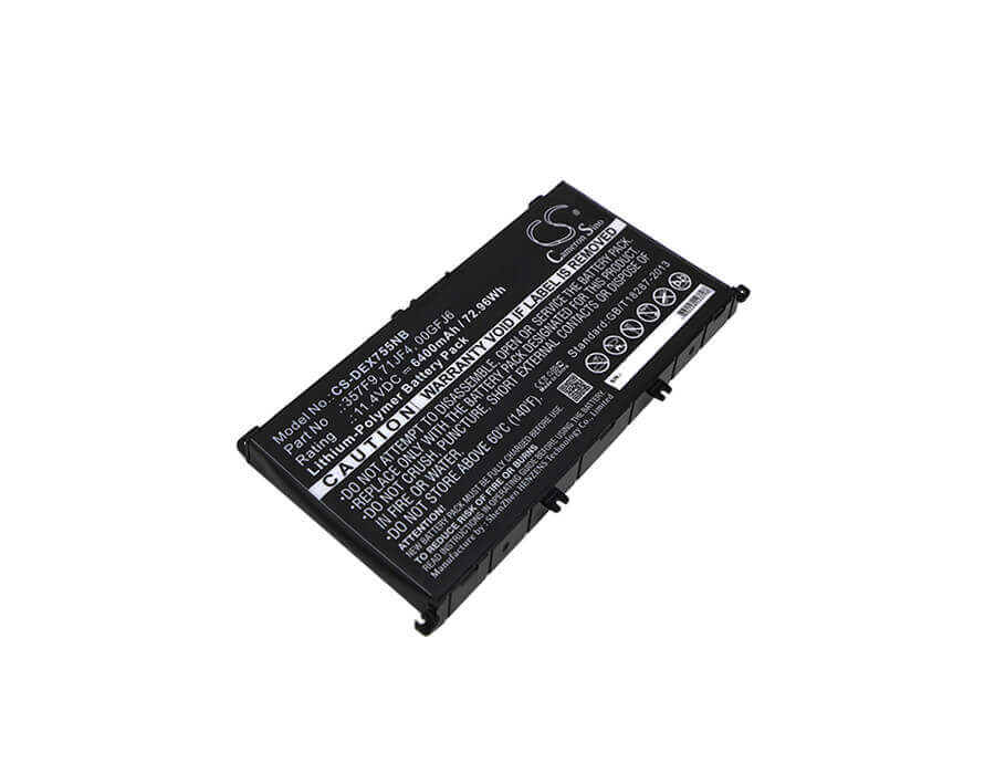 Battery For Dell, Ins15pd, Ins15pd-1548b, Ins15pd-1548r, Ins15pd-1748b 11.4v, 6400mah - 72.96wh Notebook, Laptop Cameron Sino Technology Limited