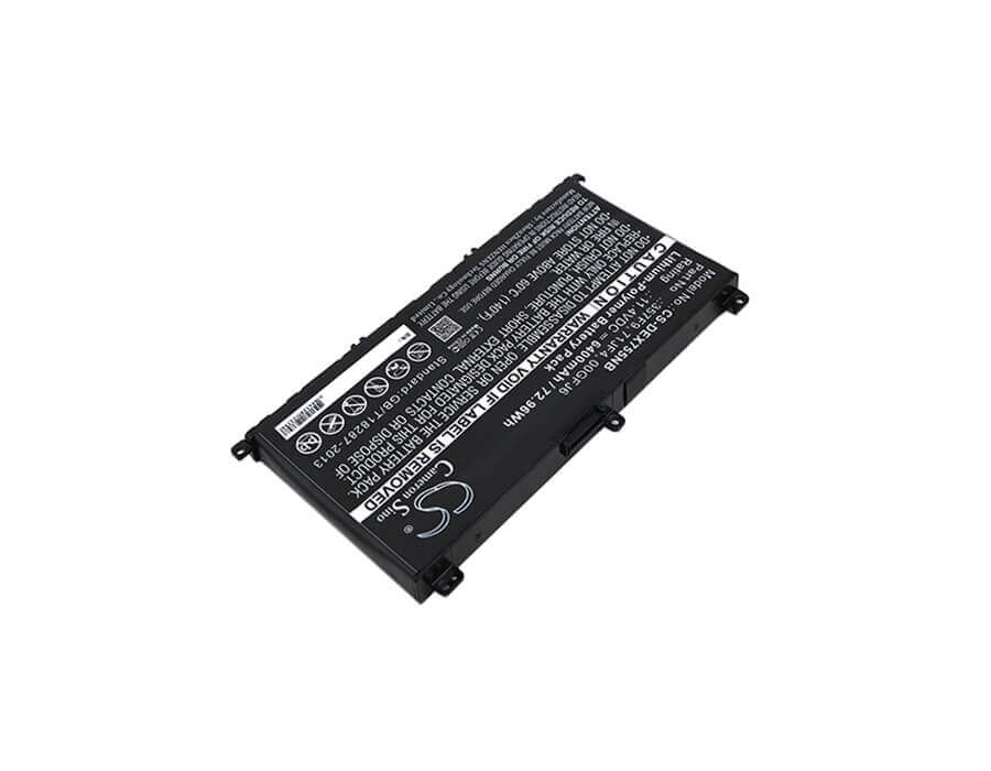 Battery For Dell, Ins15pd, Ins15pd-1548b, Ins15pd-1548r, Ins15pd-1748b 11.4v, 6400mah - 72.96wh Notebook, Laptop Cameron Sino Technology Limited
