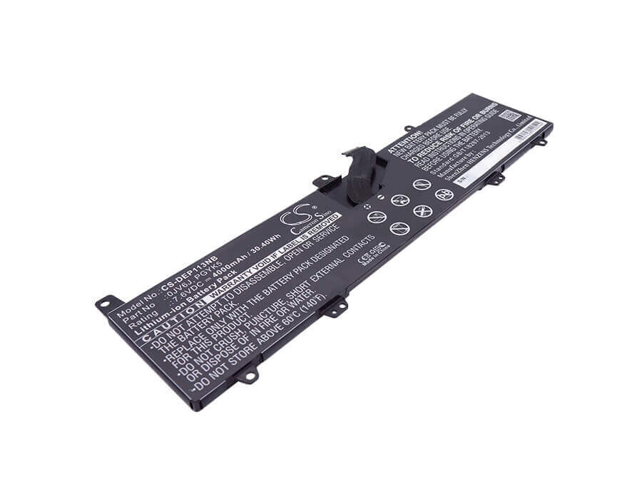 Battery For Dell, Inspiron 11 3000, Inspiron 11 3148, Inspiron 11 3153 7.6v, 4000mah - 30.40wh Notebook, Laptop Cameron Sino Technology Limited