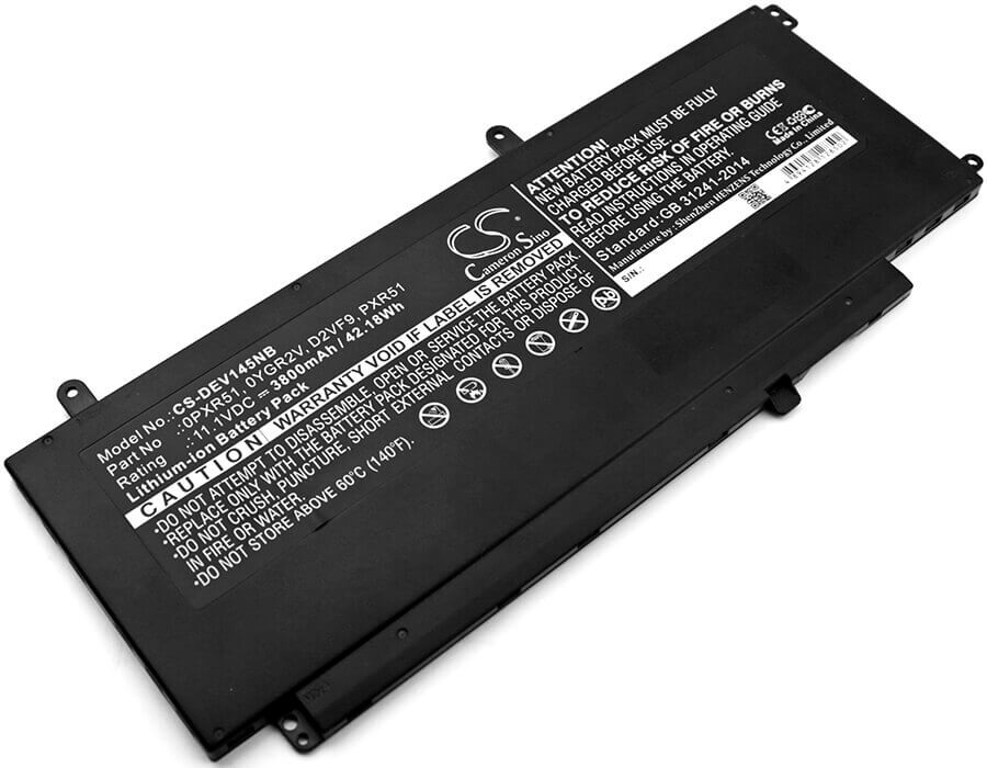 Battery For Dell, Inspiron 15 7547, Inspiron 15 7548, Vostro 1 11.1v, 3800mah - 42.18wh Notebook, Laptop Cameron Sino Technology Limited