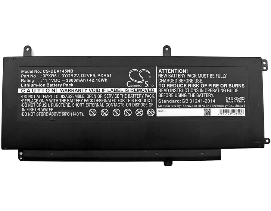 Battery For Dell, Inspiron 15 7547, Inspiron 15 7548, Vostro 1 11.1v, 3800mah - 42.18wh Notebook, Laptop Cameron Sino Technology Limited