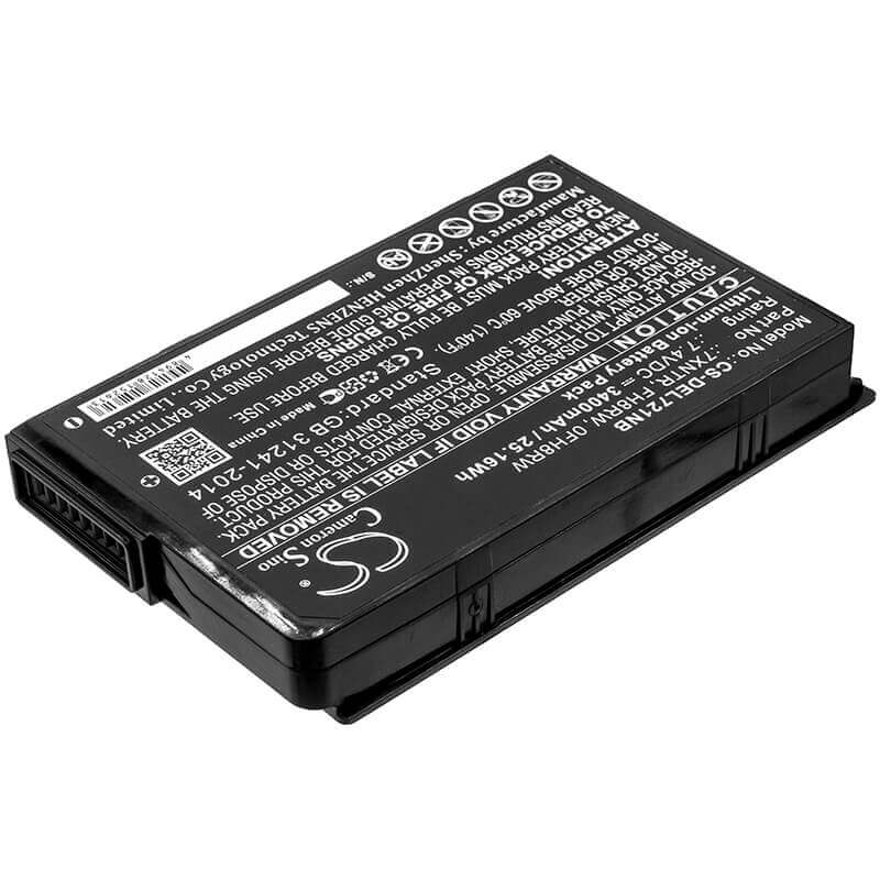 Battery For Dell, Latitude 12 7202, Latitude 7202, Latitude 7202 Rugged Tablet 7.4v, 3400mah - 25.16wh Notebook, Laptop Cameron Sino Technology Limited