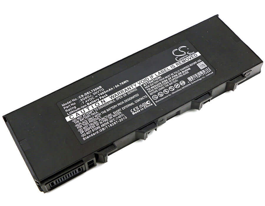 Battery For Dell, Latitude 12 Rugged Extreme 7204, Latitude 7204 7.4v, 7400mah - 54.76wh Notebook, Laptop Cameron Sino Technology Limited