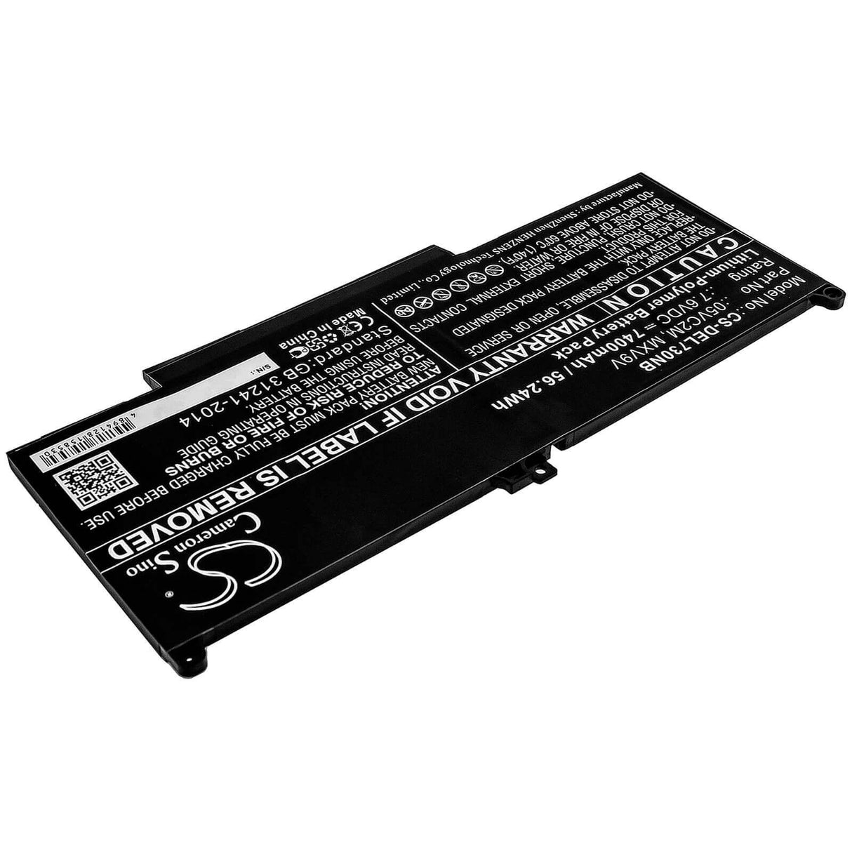 Battery For Dell, Latitude 13 5300, Latitude 13 5300 2-in-1, Latitude 13 7300 7.6v, 7400mah - 56.24wh Notebook, Laptop Cameron Sino Technology Limited