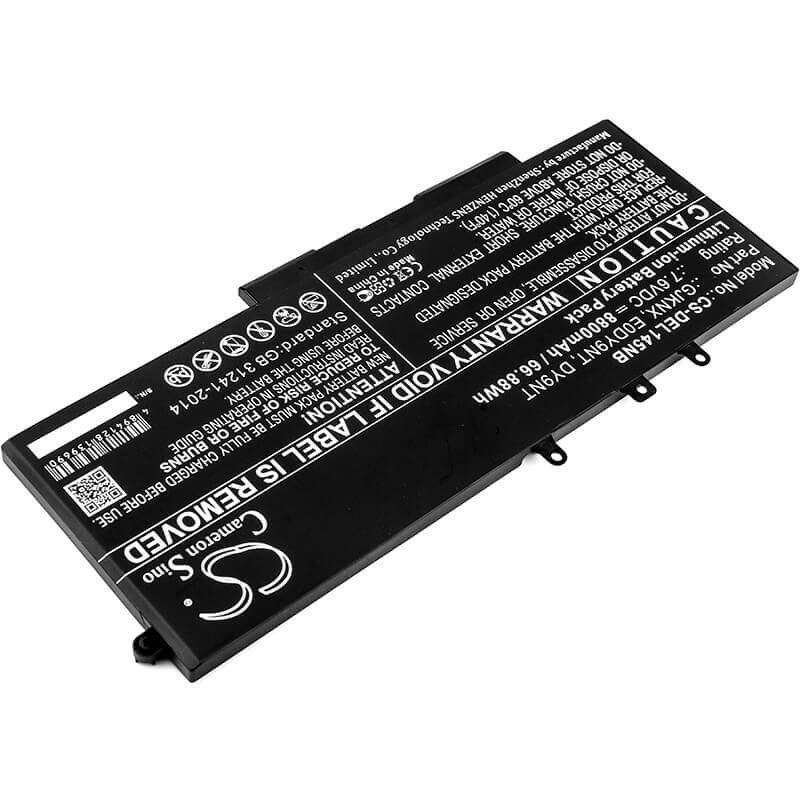 Battery For Dell, Latitude 14 5491, Latitude 15 5591, Latitude 5280 7.6v, 8800mah - 66.88wh Notebook, Laptop Cameron Sino Technology Limited