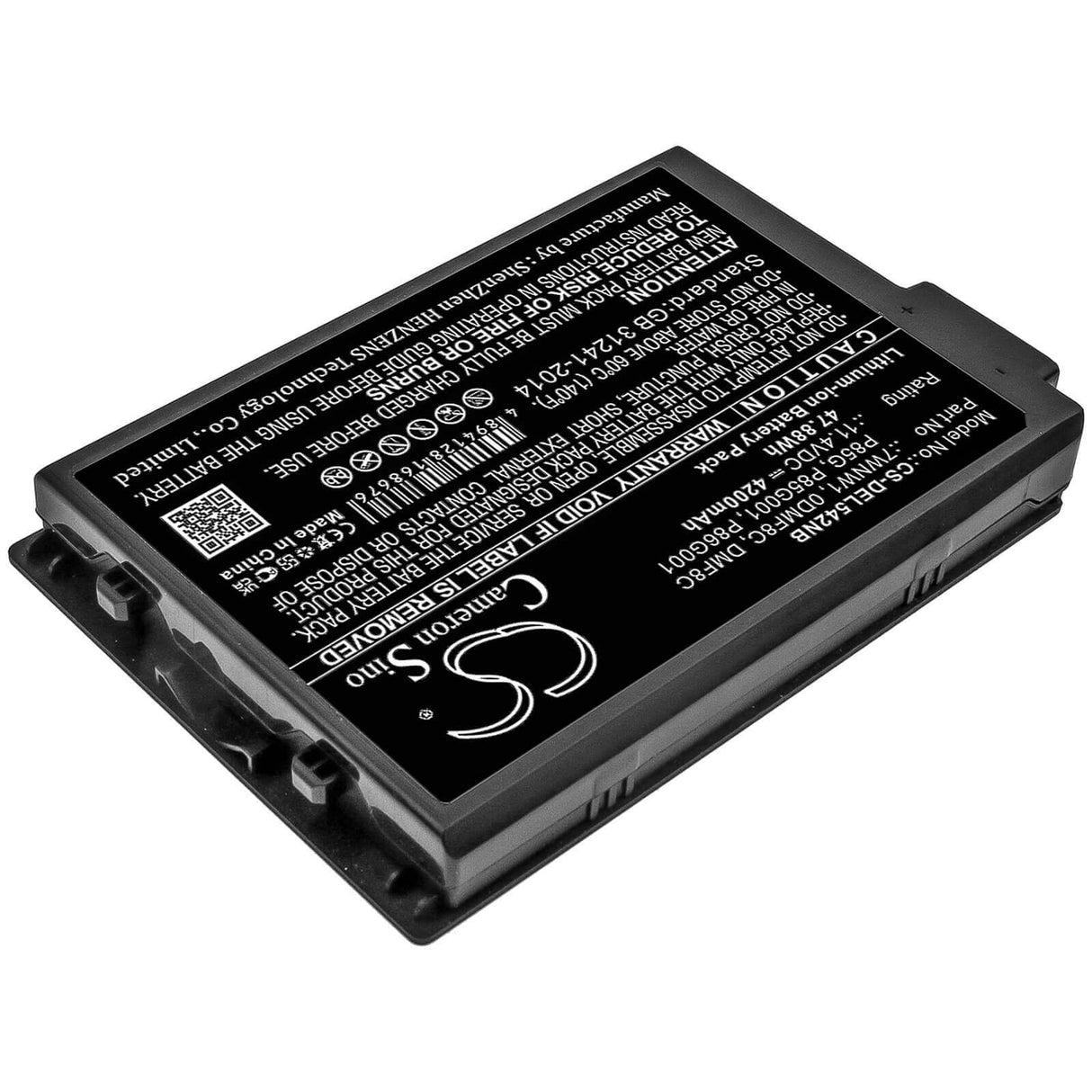 Battery For Dell, Latitude 5420, Latitude 5424, Latitude 7424 11.4v, 4200mah - 47.88wh Notebook, Laptop Cameron Sino Technology Limited