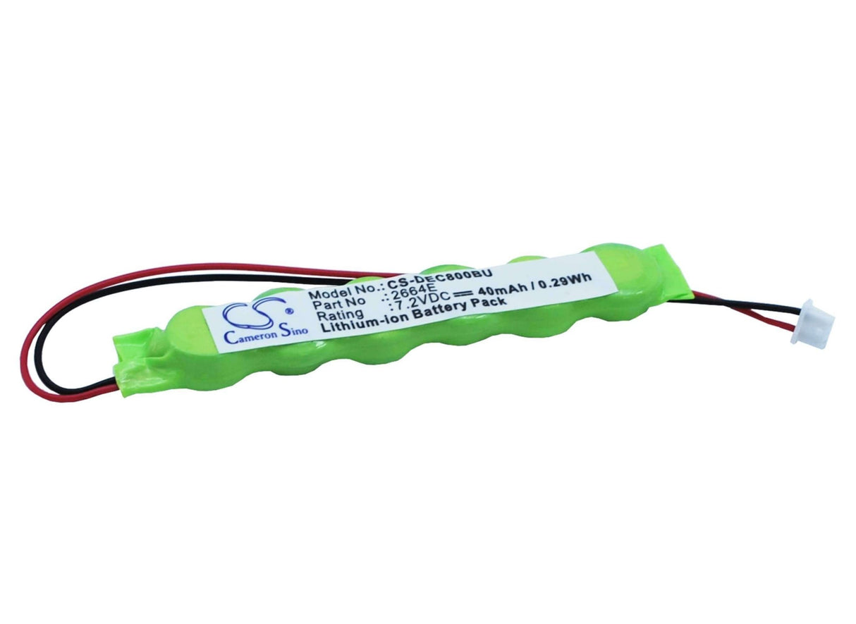 7.2V, Ni-MH, 40mAh, CMOS / BackUp battery fits Dell, 02664e, Inspiron 3700, Inspiron 3800, 0.29Wh CMOS / BackUp Cameron Sino Technology Limited