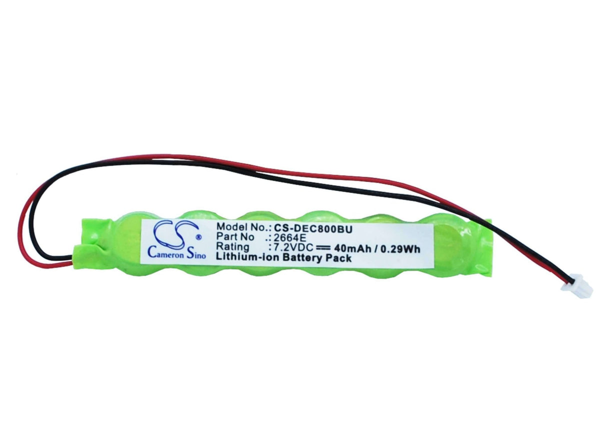 7.2V, Ni-MH, 40mAh, CMOS / BackUp battery fits Dell, 02664e, Inspiron 3700, Inspiron 3800, 0.29Wh CMOS / BackUp Cameron Sino Technology Limited