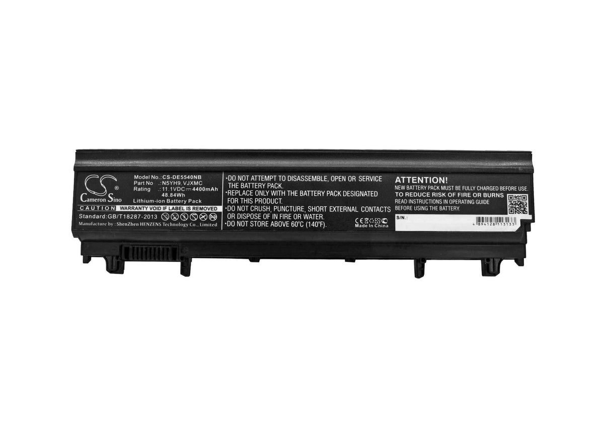 Battery For Dell Latitude E5440, Latitude E5540 11.1v, 4400mah - 48.84wh Notebook, Laptop Cameron Sino Technology Limited