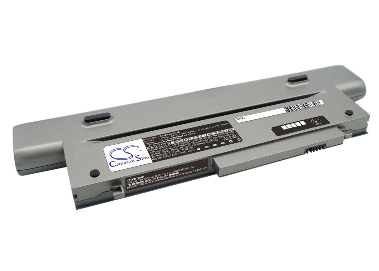 Battery For Dell Latitude X200 7.4v, 8800mah - 65.12wh Notebook, Laptop Cameron Sino Technology Limited (Suspended)