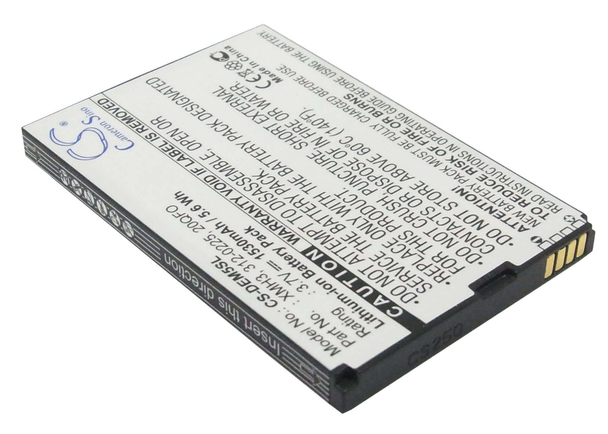 Battery For Dell Mini 5, Streak, Streak Us 3.7v, 1530mah - 5.66wh Batteries for Electronics Cameron Sino Technology Limited (Suspended)