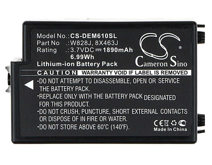 3.7V, Li-ion, 1890mAh, RAID Controller battery fits Dell, 8x463j, Perc 6, Perc 6i, 6.99Wh RAID Controller Cameron Sino Technology Limited (Suspended)
